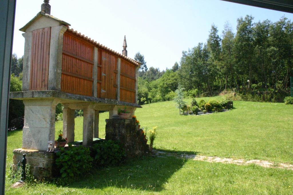 Casa Rural A Mimoseira Casa de hóspedes Estrada Exterior foto